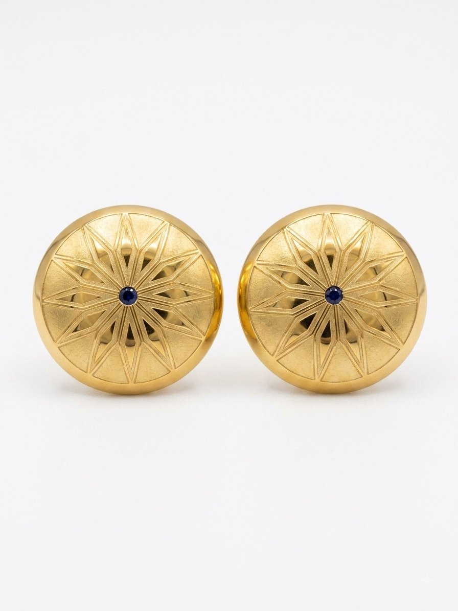 Arabesque Dome Earring