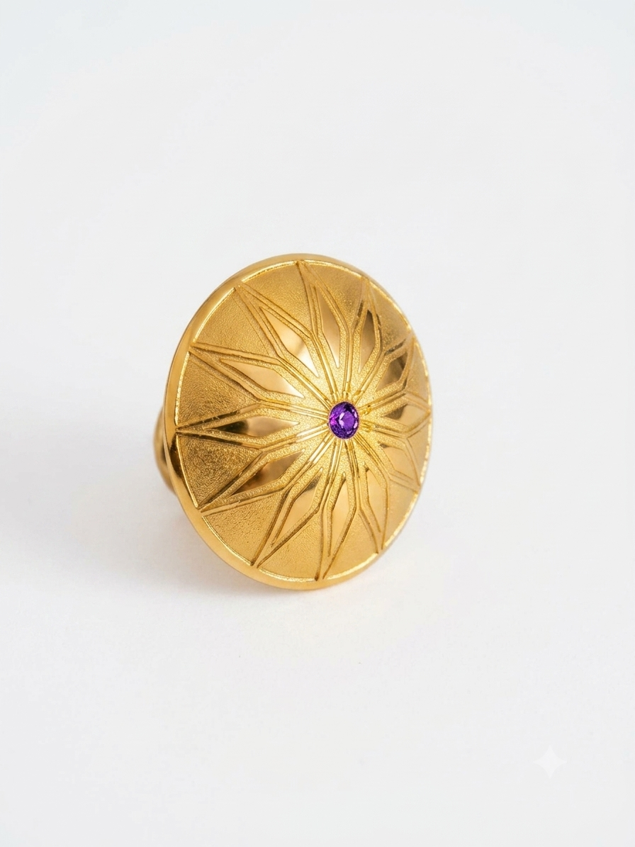 Arabesque Dome Ring