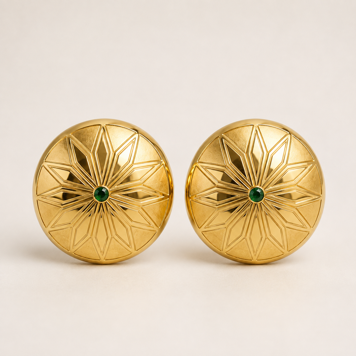 Arabesque Dome Earring